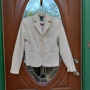 George Khaki Jacket Size 12